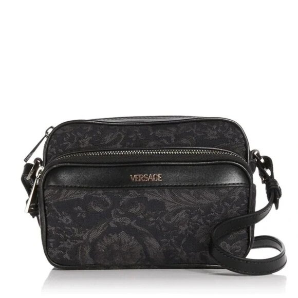 NWT Versace Barocco Crossbody Bag UNISEX With Dust Bag
